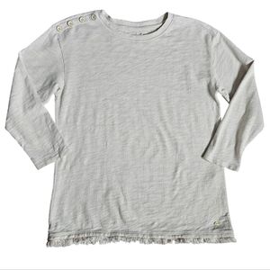 Spartina 449 Light Pink Cotton Top Size M